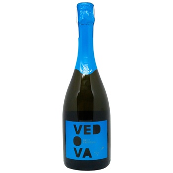 Вино игристое Vedova Spumante Cuvee белое сухое 11% 0,75л - купить, цены на ULTRAMARKET - фото 1