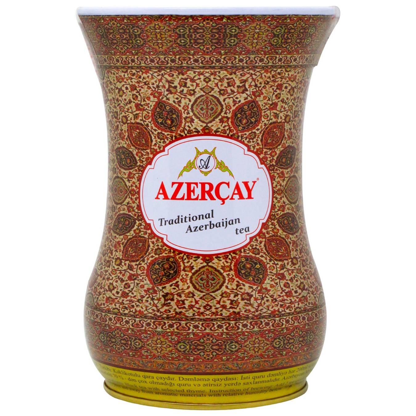 

Чай Azercay Armudu черный байховый с чабрецом 100г