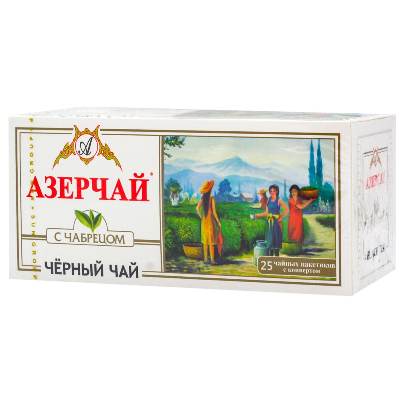 

Чай черный Azercay с чабрецом 25шт*2г