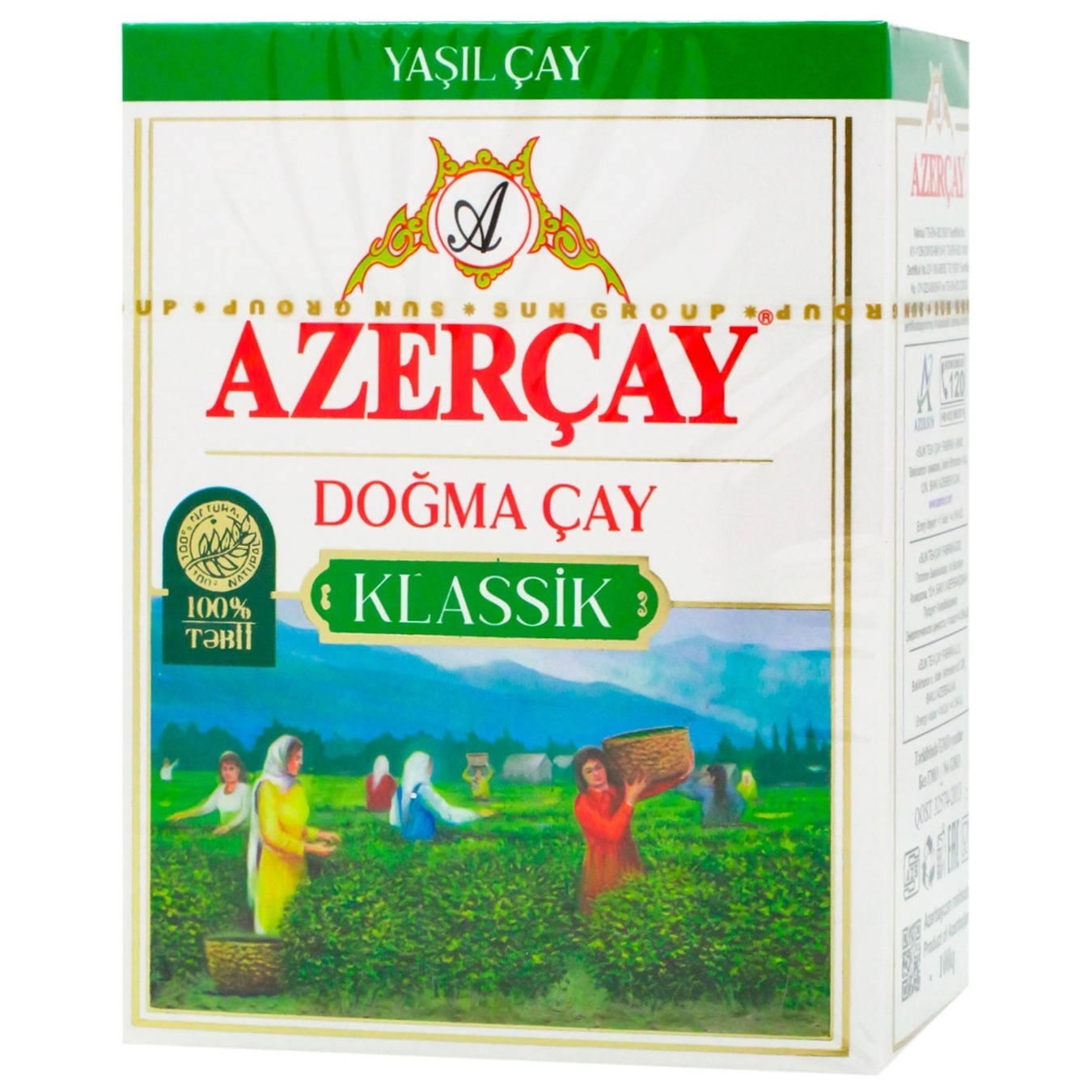 

Чай зеленый Azercay 100г