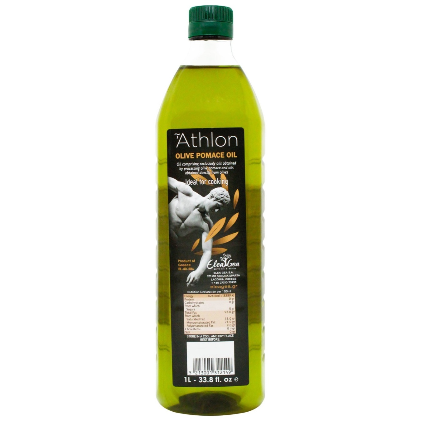 

Масло оливковое Athlon Pomace рафинированное 1л