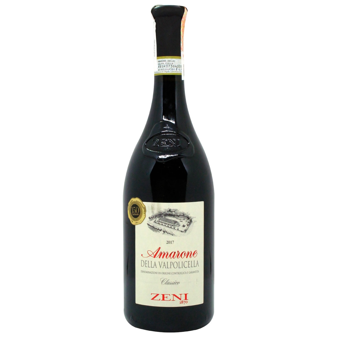 

Вино Zeni Amarone della Valpolicella красное сухое 15% 0,75л