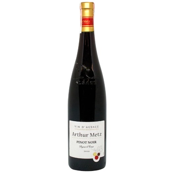 Arthur Metz Pinot Noir Rose Dry Wine 13% 0.75l - buy, prices for ULTRAMARKET - photo 1