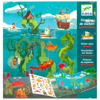 Djeco Set for Creativity Adventures at Sea with Stickers - buy, prices for - photo 1