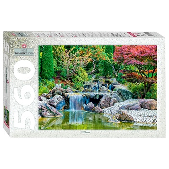 Step Puzzle Cascading Waterfall in Japanese Garden Puzzle 560elements - buy, prices for Tavria V - photo 1