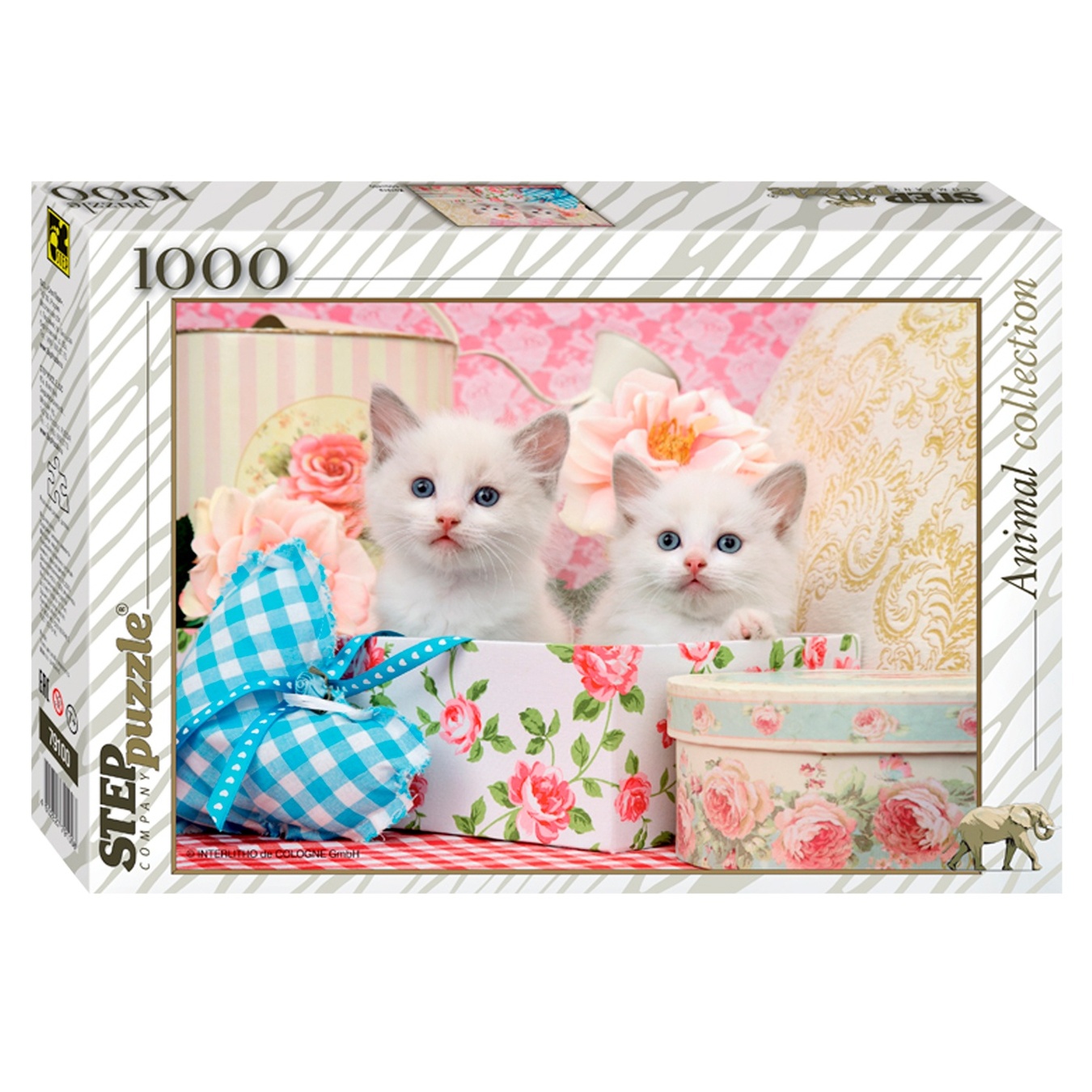 

Пазлы Step Puzzle Котята 1000 элементов