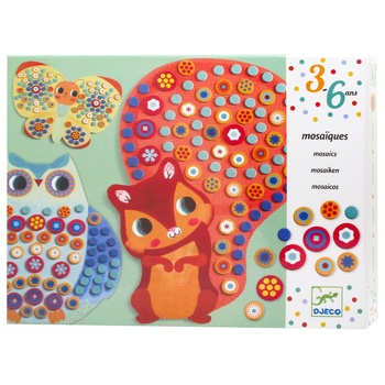 Djeco Set for Creativity Mosaic Squirrel - buy, prices for ULTRAMARKET - photo 1