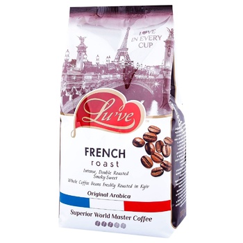 Lu've French Roast Coffee Beans 1kg - buy, prices for - photo 1