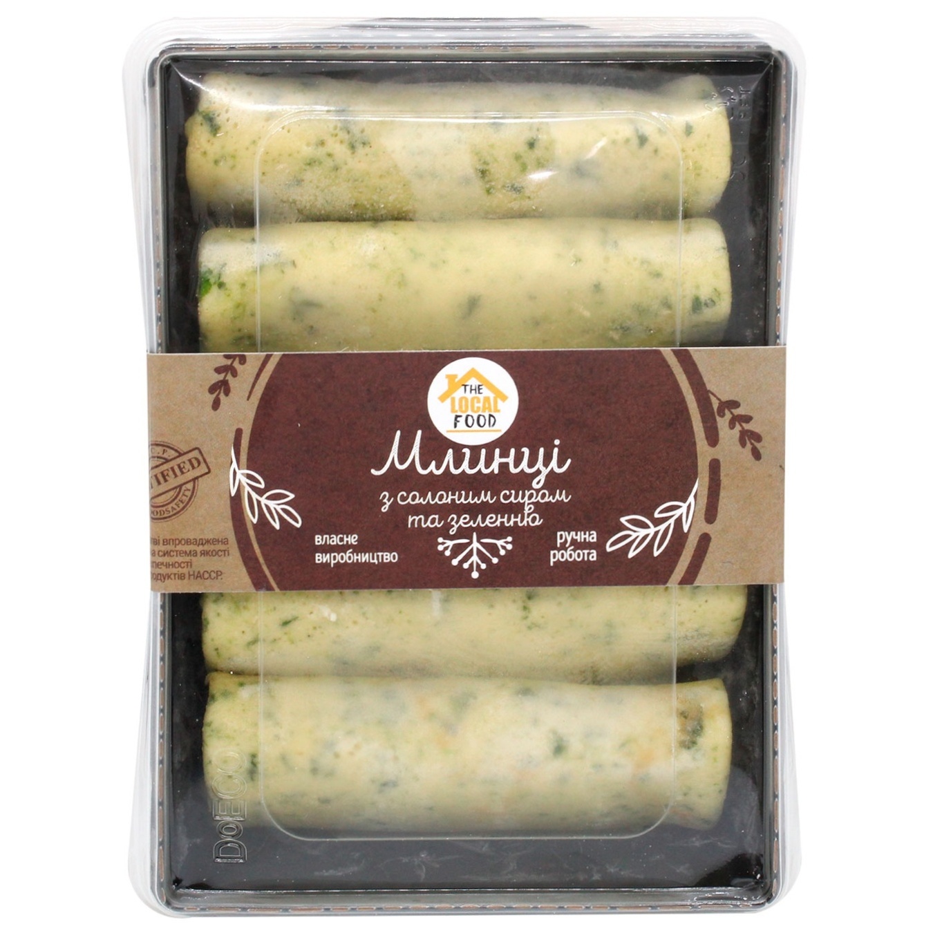 

Блины The Local Food с соленым сыром и зеленью замороженные 400г