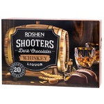 Цукерки Roshen Shooters шоколадні віскі-лікер 150г