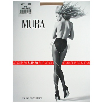 Колготи Mura 830 Slip 30den Naturale №3 - купити, ціни на - фото 1