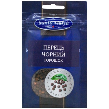 Santa Maria Seasoning Black Pepper Peas 22g - buy, prices for ULTRAMARKET - photo 1