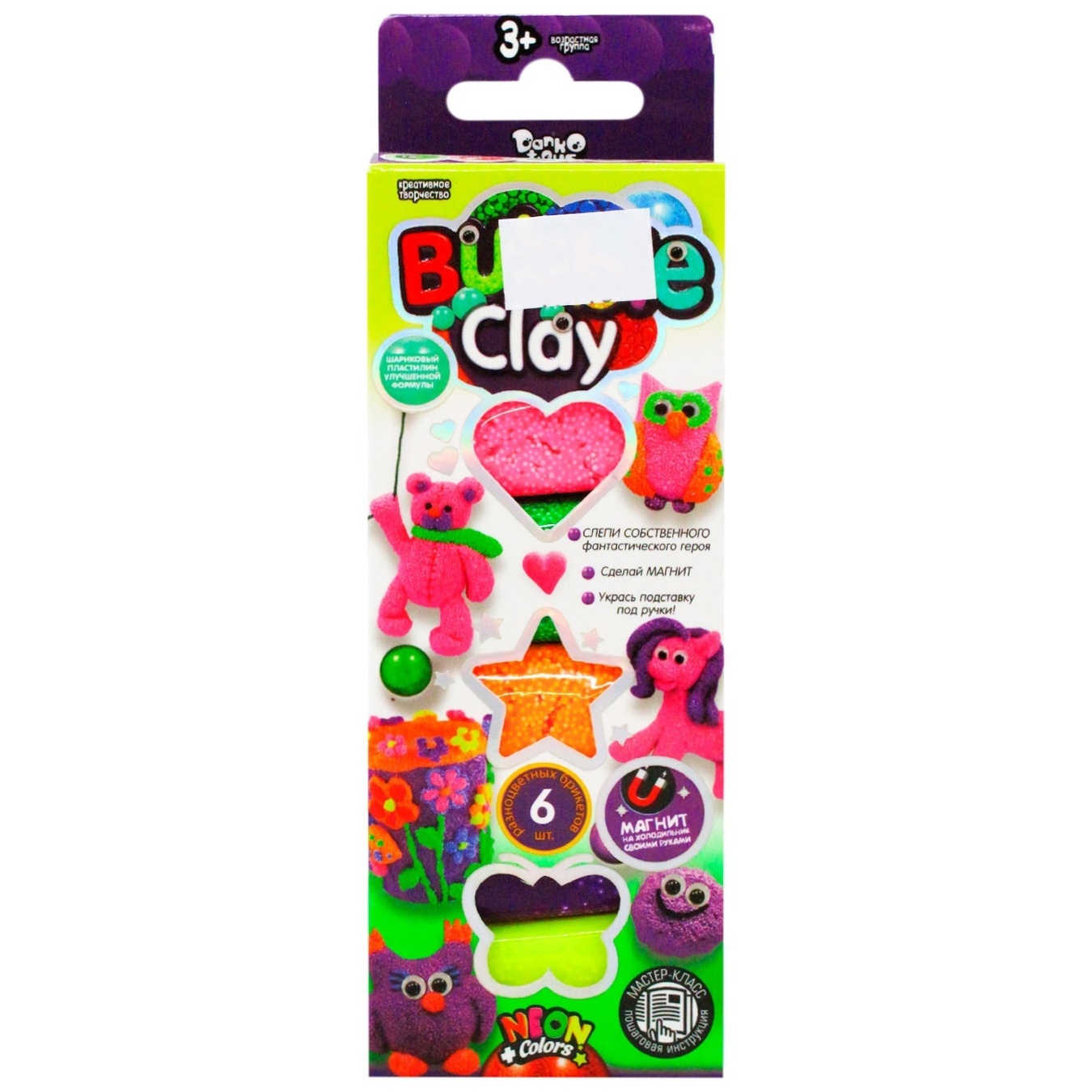 

Набор для творчества Danko Toys Bubble Clay в ассортименте