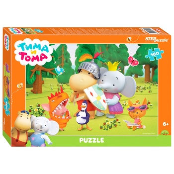 Пазли Step Puzzle Tim and Tom Puzzles 160 Elements in Assortment - buy, prices for ULTRAMARKET - photo 1