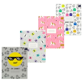 Interdruk Girls / Boys School Notebook A5 Lined 12 sheets in assortment - buy, prices for - photo 1