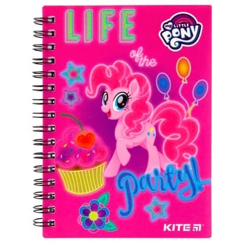 Kite My Little Pony Plastic Notebook A6 80 sheets - buy, prices for - photo 1