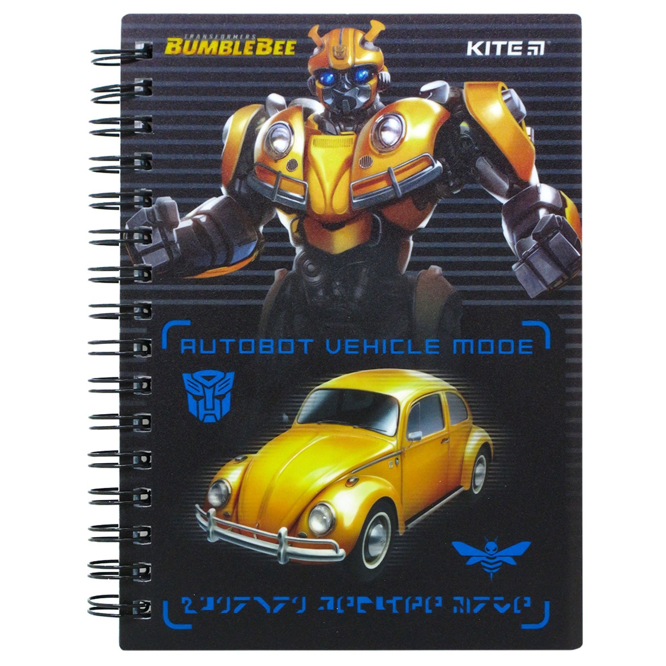 

Блокнот Kite Transformers пластик А6 80л