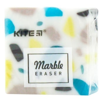 Гумка Kite Marble кольорова в асортименті - купити, ціни на ULTRAMARKET - фото 3