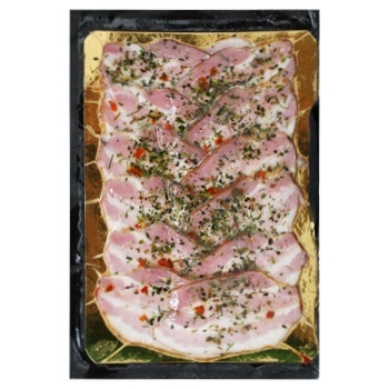 Dymni Tradytsiyi Sliced Pancetta with Italian Herbs 140g - buy, prices for NOVUS - photo 1