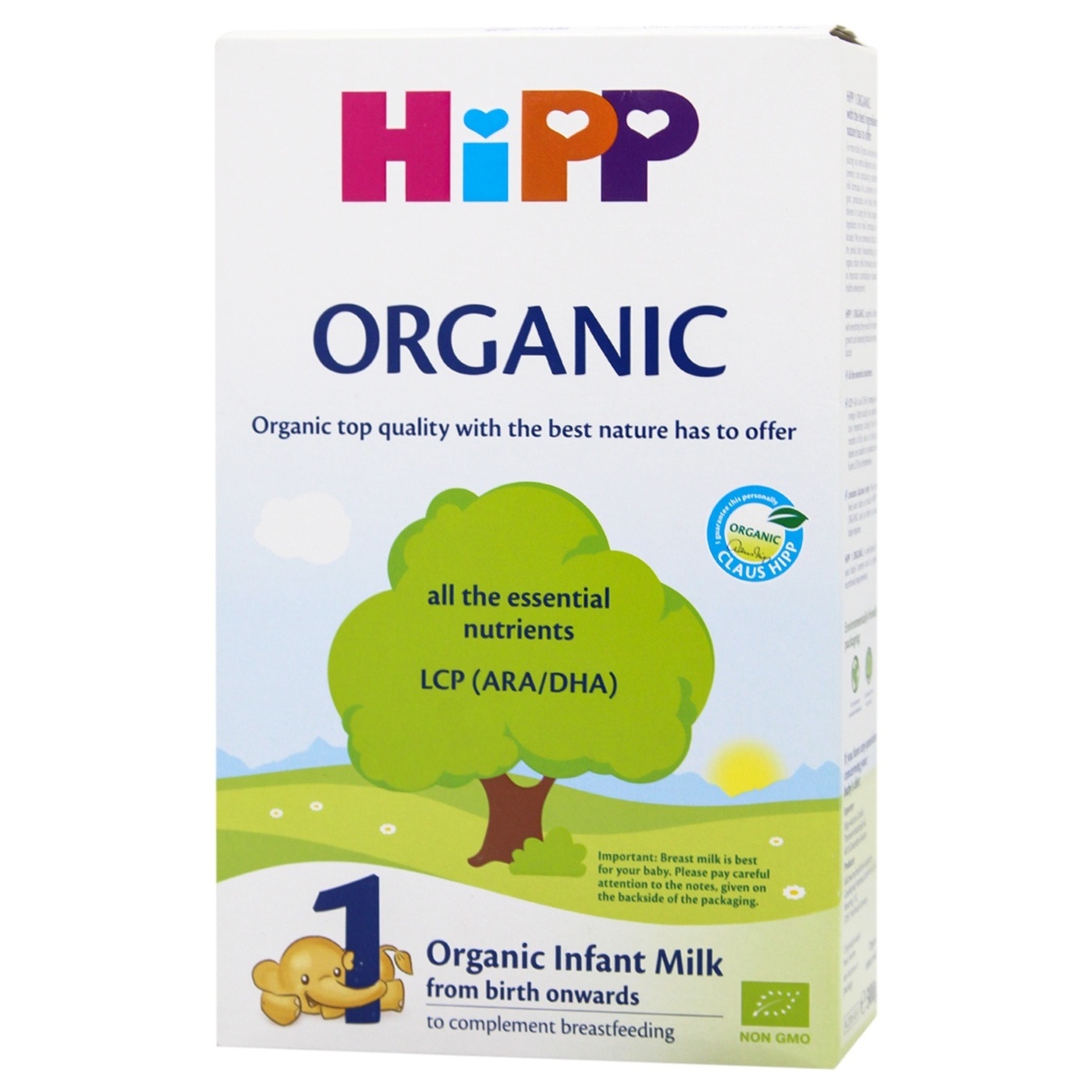 

Смесь молочная HiPP Organic 1 для детей с рождения сухая 300г
