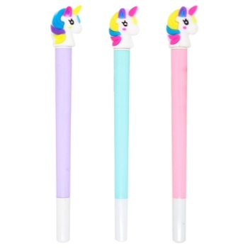 Maxi Unicorn Gel Ball Pen blue