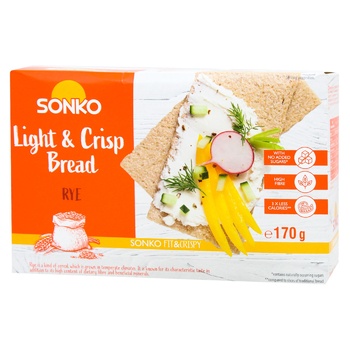 Sonko Rye Crispbread - buy, prices for NOVUS - photo 1