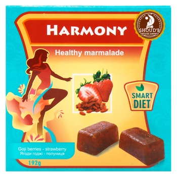 Мармелад Shoud'e Harmony Ягоди годжі-полуниця 192г - купити, ціни на Auchan - фото 2