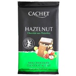 Cachet Milk Chocolate with Hazelnuts 300g