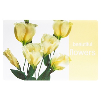 Axentia Flowers Plastic Mat under Plate 43x29cm assortment - buy, prices for MegaMarket - photo 4