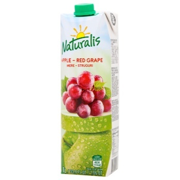 Naturalis Apple-grape Drink 1l - buy, prices for - photo 1