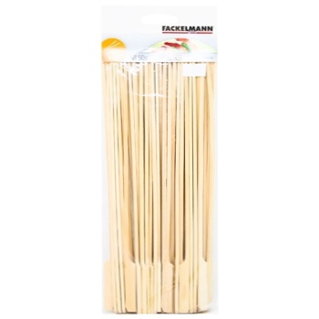 Fackelmann Wooden Skewers 50pcs - buy, prices for MegaMarket - photo 1