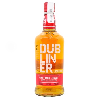 Віскі-лікер The Dubliner Irish Whiskey and Honeycomb 30% 0,7л - купити, ціни на МегаМаркет - фото 1