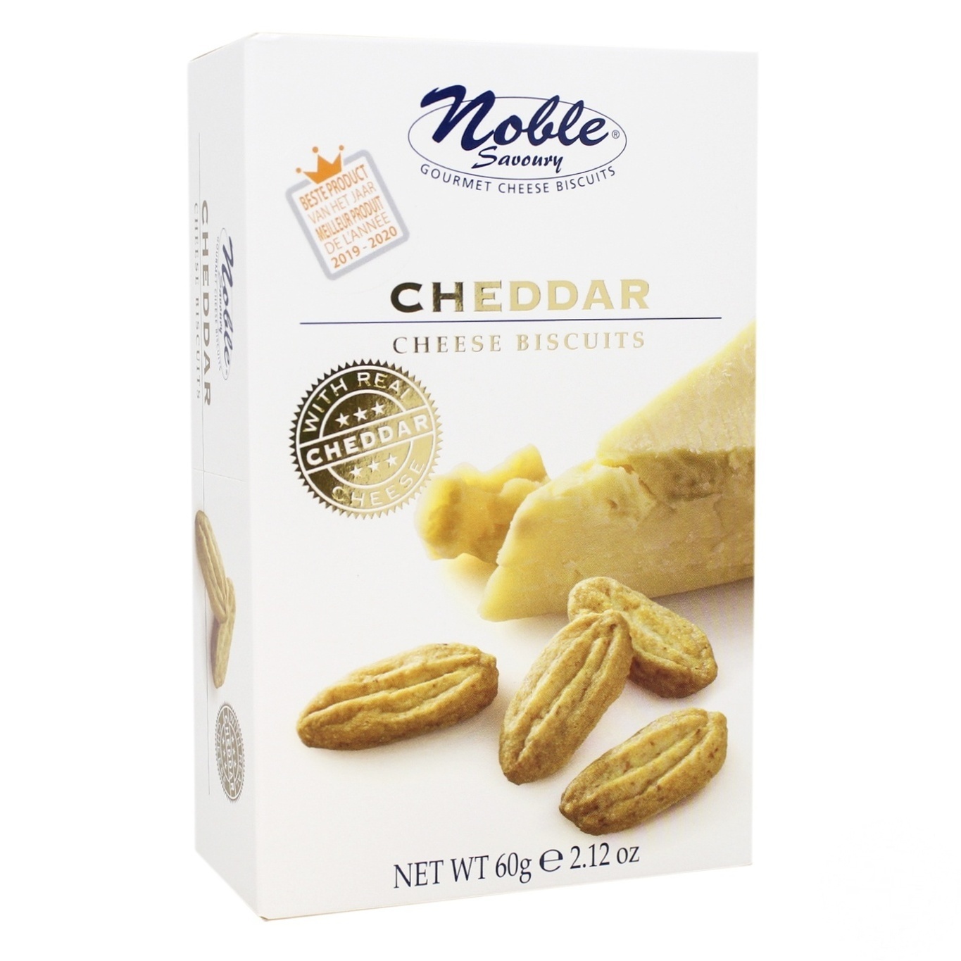

Печенье Noble с сыром чеддер 60г