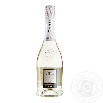 Canti Asti Secco White Dry Sparkling Wine 7% 0.75l - buy, prices for - photo 1