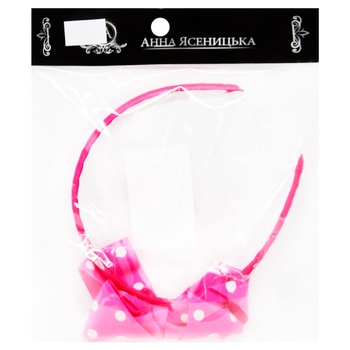 Anna Yasenytska Hair Hoop Dream Bow in assortment - buy, prices for ULTRAMARKET - photo 3