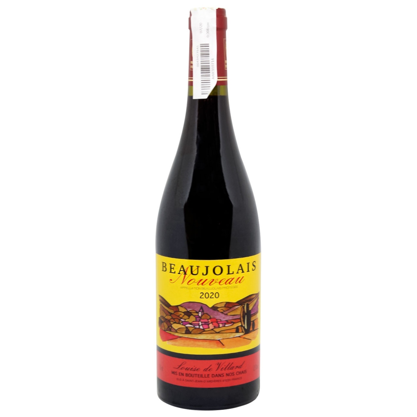 

Вино Louise de Villard Beaujolais Nouveau красное сухое 12% 0,75л