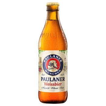 Paulander Light Wheat Unfiltered Beer 5.5% 0.33l - buy, prices for Za Raz - photo 1