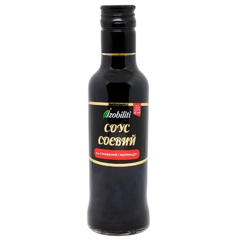 Izobiliti Soy Sauce for Frying and Marinade 200ml - buy, prices for ULTRAMARKET - photo 1