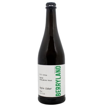 Berryland Cuvee Brut Cider 7.5% 0.75l - buy, prices for MegaMarket - photo 1