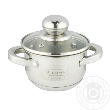 Edenberg With Lid Pan 22cm 0.9l - buy, prices for ULTRAMARKET - photo 1