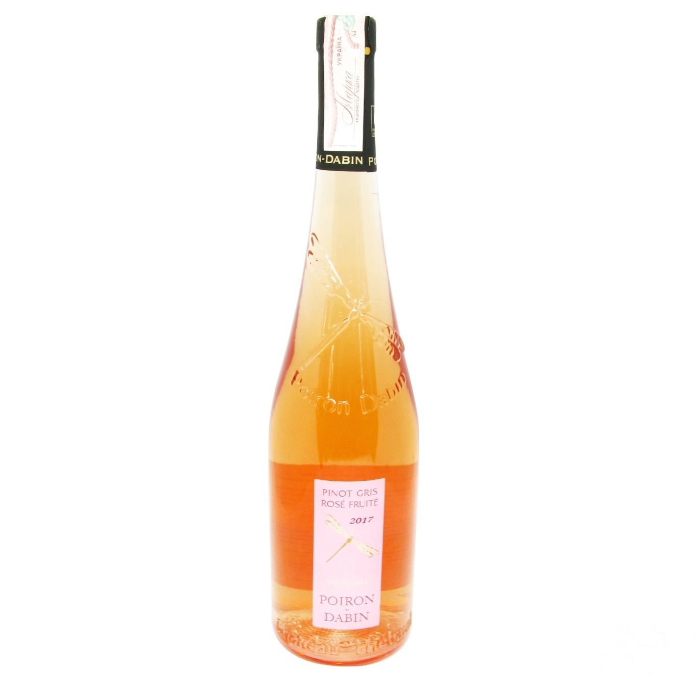 

Вино Poiron Dabin Pinot Gris Rose Fruite розовое сухое 11,5% 0,75л
