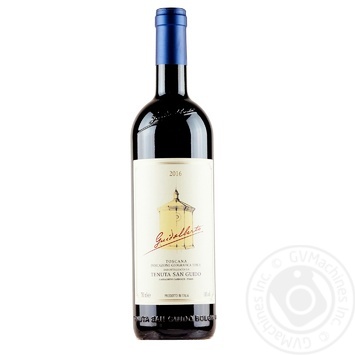 Вино Tenuta San Guido 2016 сухе червоне 14% 0,75л Вино Tenuta San Guido 2016 сухе червоне 14% 0,75л - купити, ціни на - фото 1