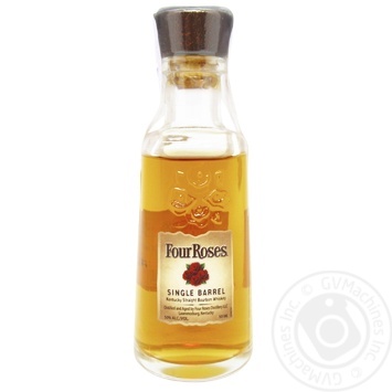 Four Roses Single Barrel Whiskey 50% 0.05l - buy, prices for MegaMarket - photo 1