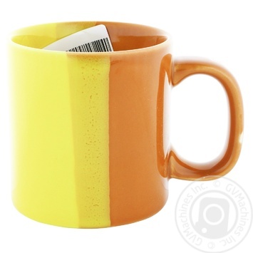 Mug Brown-Yellow 250ml - buy, prices for ULTRAMARKET - photo 1