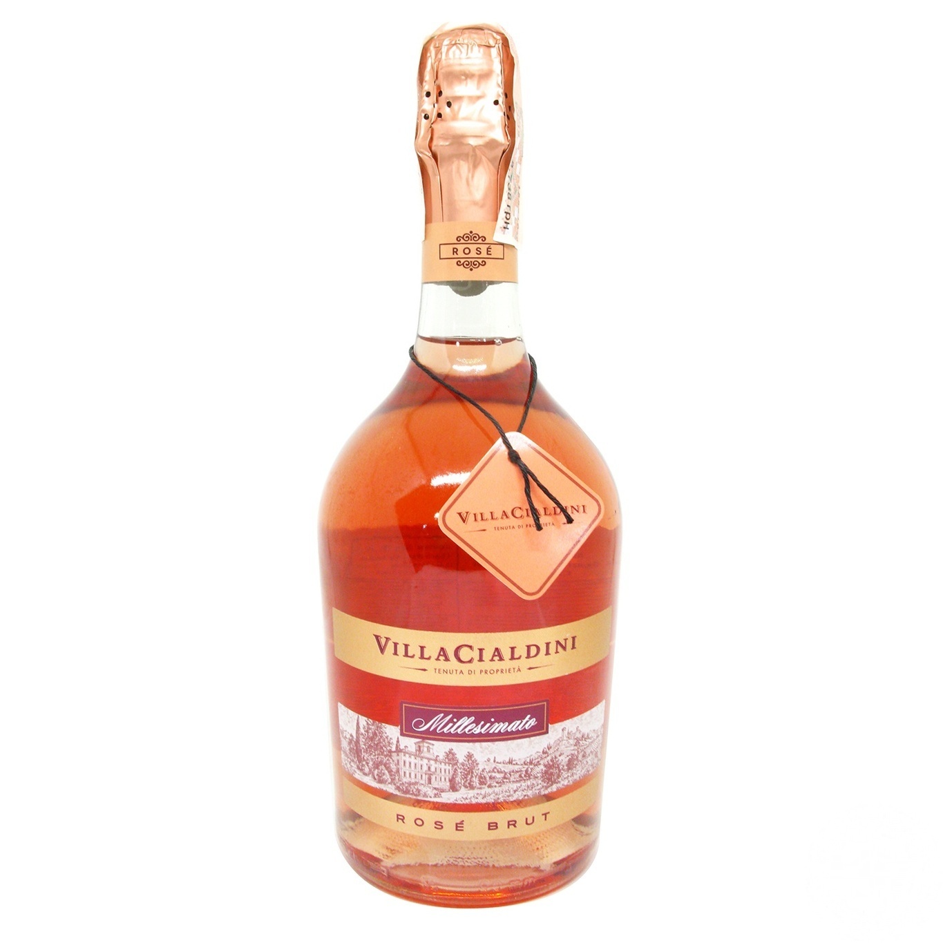 

Вино игристое Villa Cialdini Spurmante Rose Brut 12% 0,75л