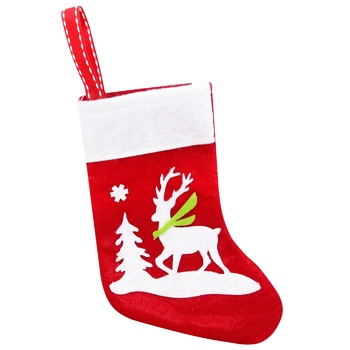 Santa's Sock 10x13cm in assortment - buy, prices for - photo 2