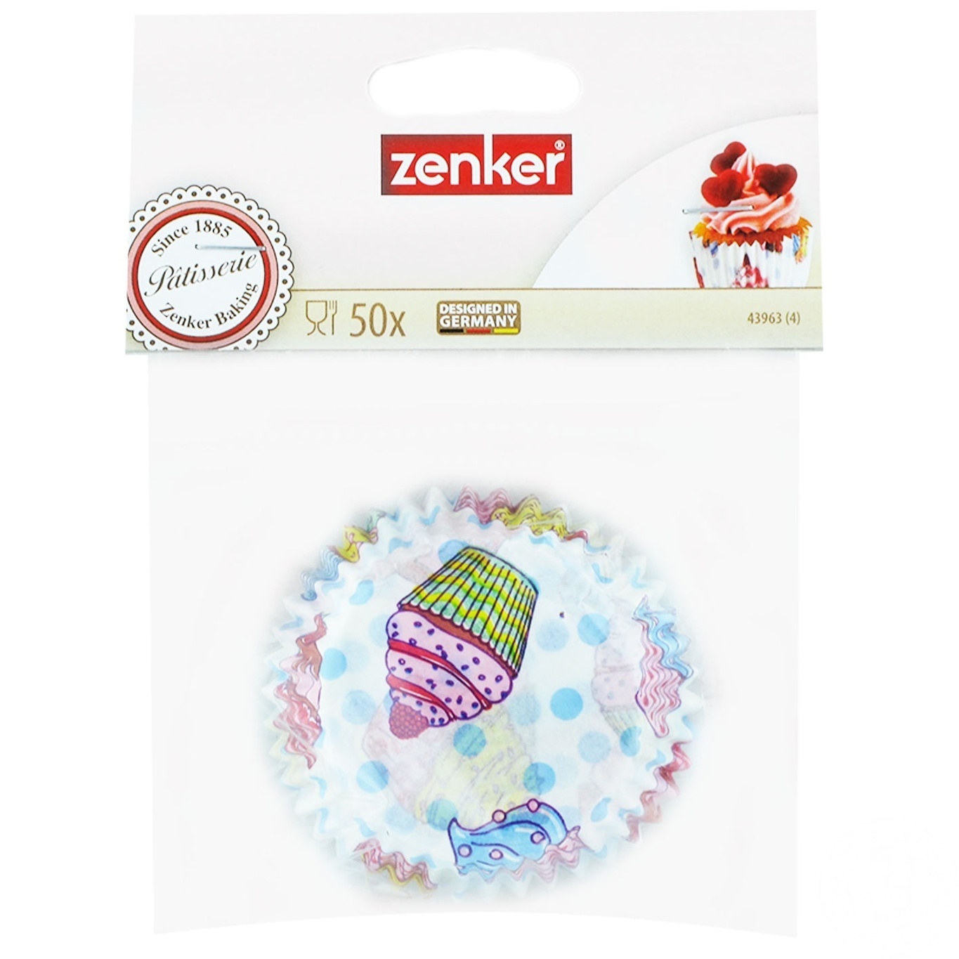 

Формы для пирожных Zenker бумажные 50шт