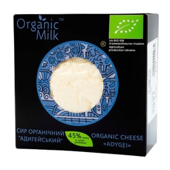 Сир Organic Milk Адигейський органічний 45% - купити, ціни на WINETIME - фото 1