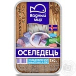 Vodniy Myr Soft-Salted Herring Fillets 180g