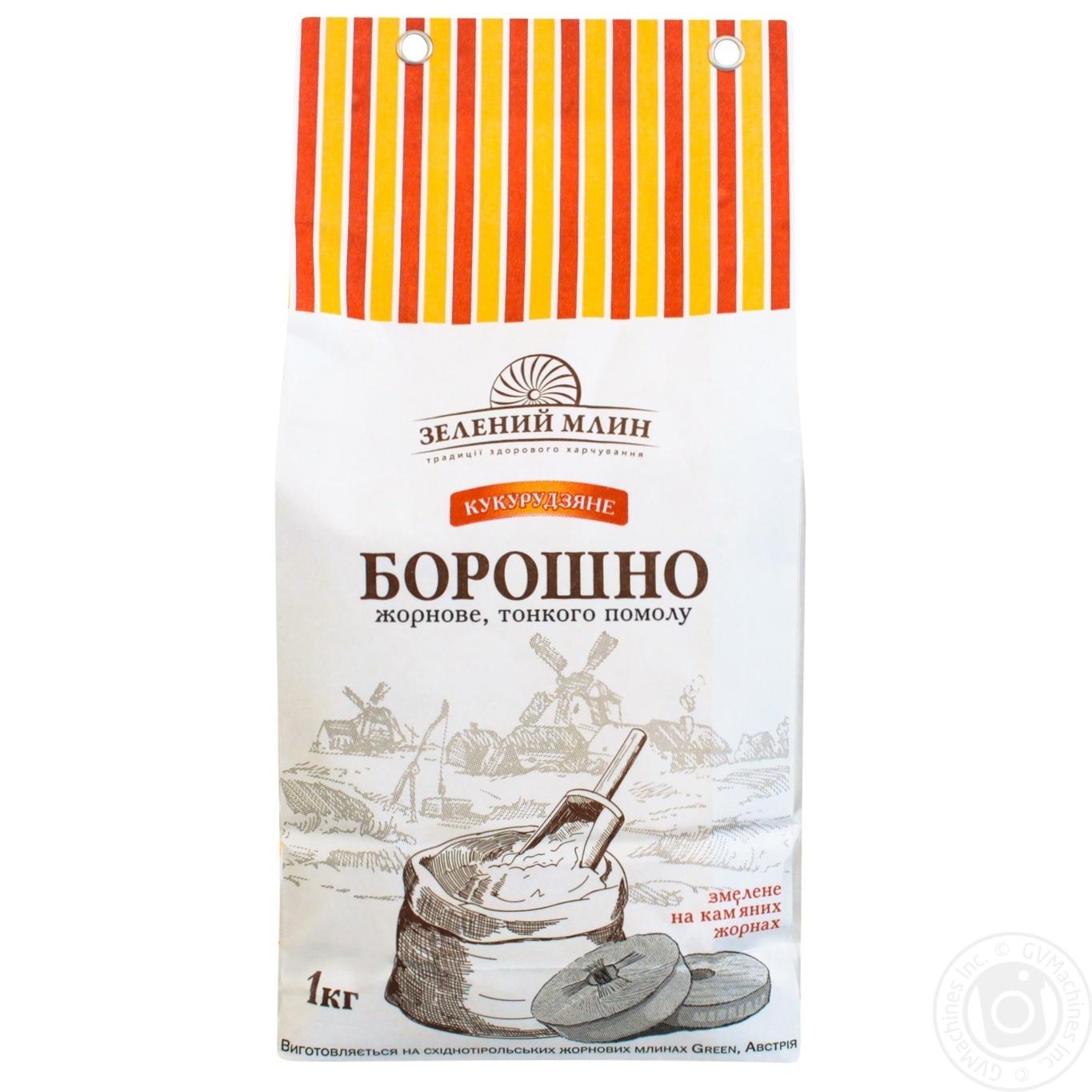 

Мука Зелений Млин кукурузяная жерновая 1кг